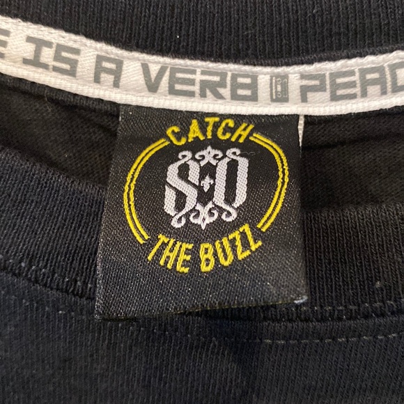 Catch the Buzz unisex, short sleeve, crew neck 100% cotton Ant Graphic Shirt L - Picture 3 of 7